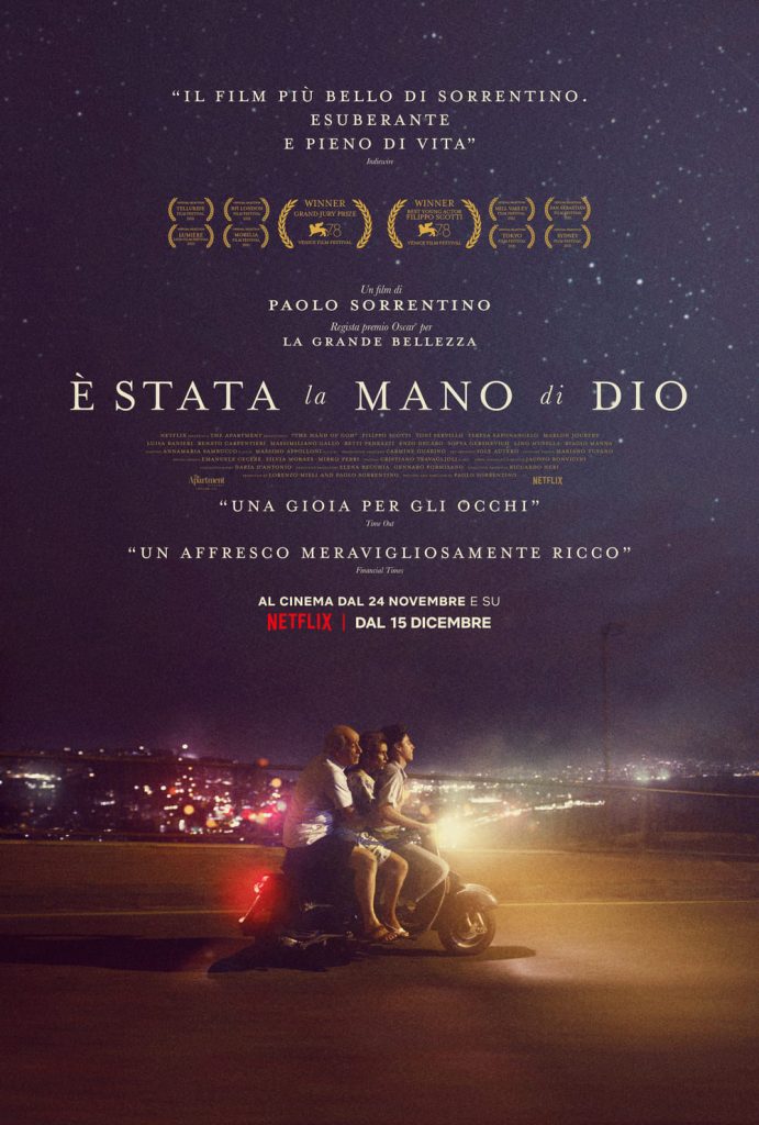 È stata la mano di Dio, rilasciti ufficialmente il trailer e il poster ufficiali del nuovo film di Paolo Sorrentino