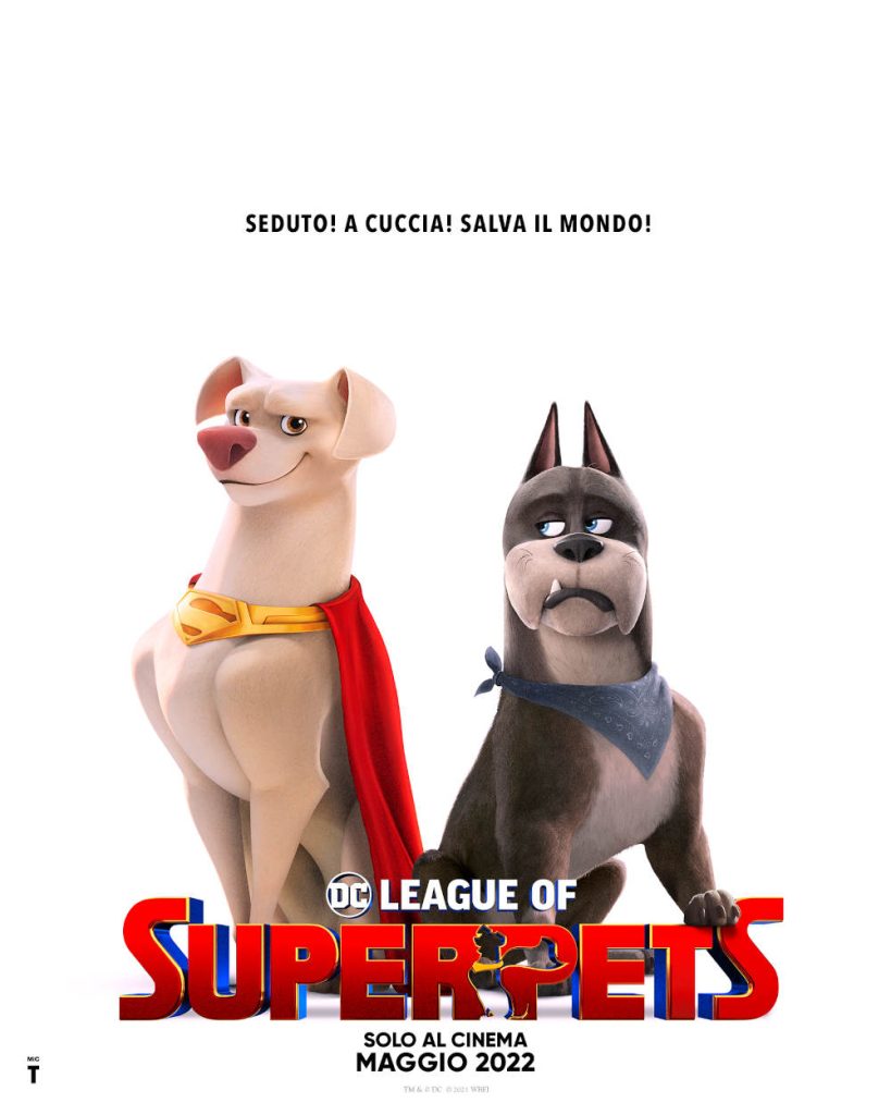 DC League of Super-Pets, svelato il primo trailer e il poster del nuovo film d'animazione di Warner Bros. Pictures.