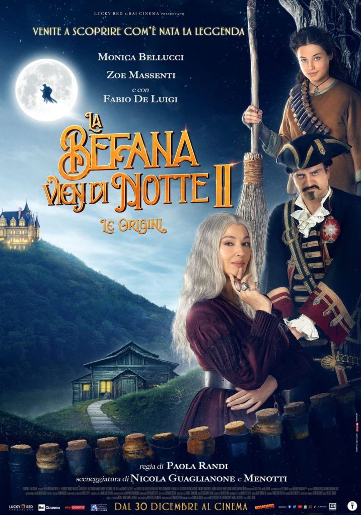 Il trailer e il poster ufficiale de "La Befana vien di notte 2