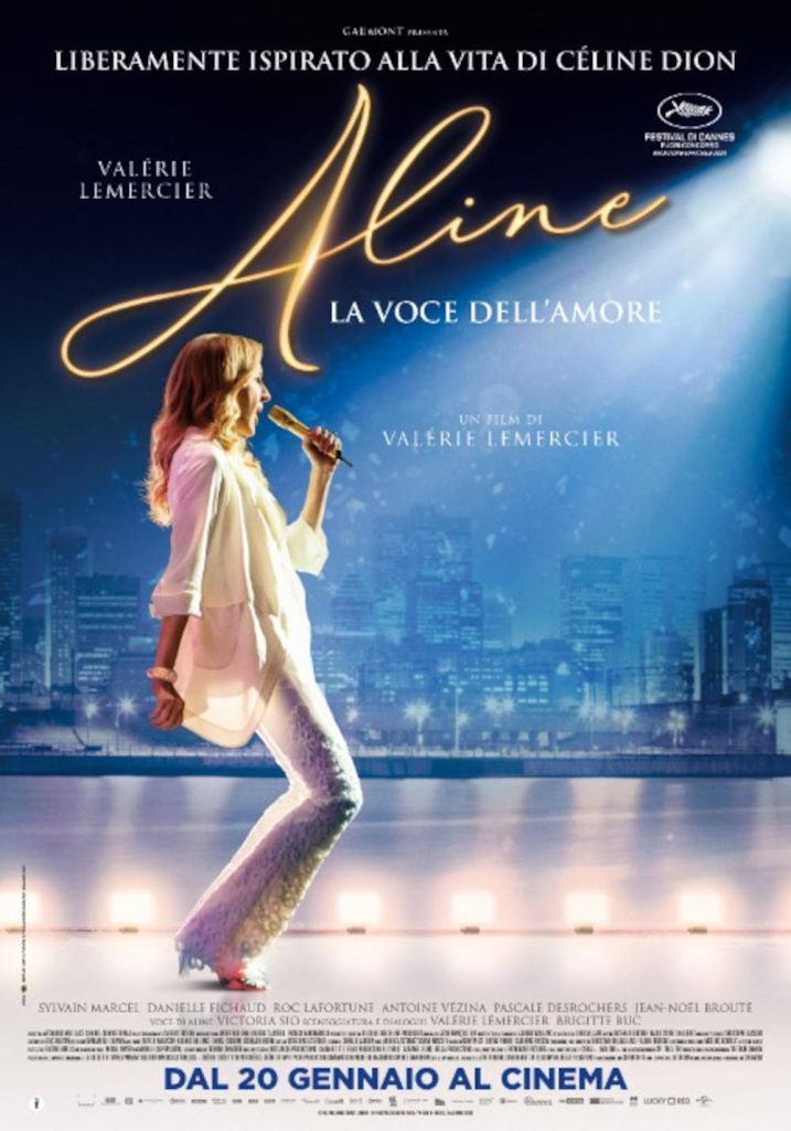 Valerie Lemercier, dirige e interpreta "Aline - La voce dell'amore", un film ispirato alla vita e alla music della star mondiale Céline Dion.