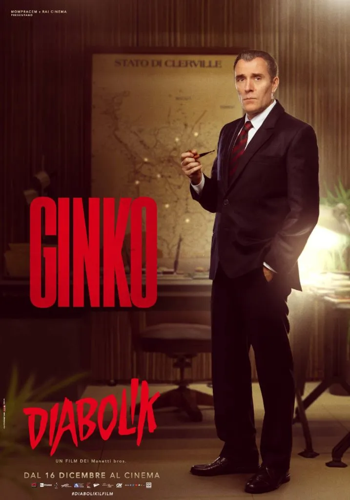 Diabolik, svelati i Character Poster di Eva Kant e Ginko, interpretati da Miriam Leone e Valerio Mastrandrea